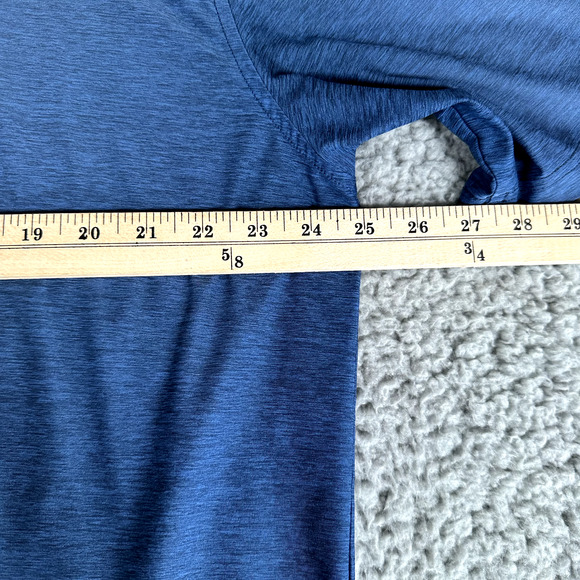 Straight Down Shirt Mens XL Blue Golf Polo Performance Pebble Beach Golf Links - Picture 13 of 16